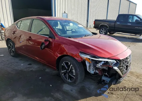 2024 Nissan Sentra Sv z USA, uszkodzony, nr VIN 3N1AB8CV7RY330552